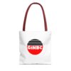 Stylish Tote Bag with G1NBC Graphic, Everyday Carryall, Eco-Friendly Shopper, Perfect for Gifts, Beach Days, or Work Essentials - Image 5