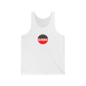 Retro G1NBC Unisex Jersey Tank Top, Casual Summer Tee, Workout Shirt, Beachwear, Graphic Tank for Men and Women